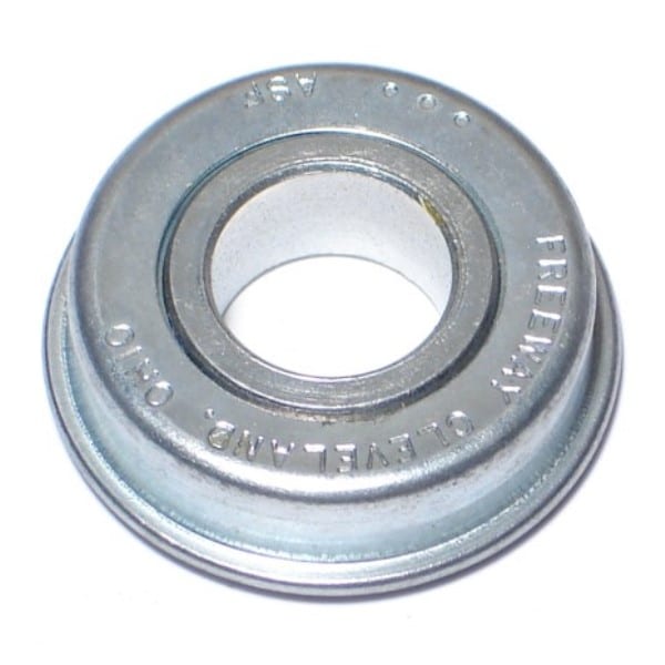 Midwest Fastener 5/8" x 1-3/8" Zinc Plated Steel Flange Bearings 3PK 66625 - main